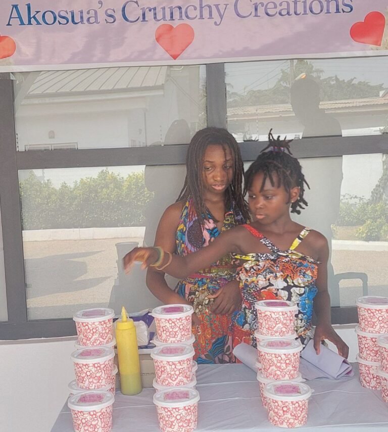 Helping little sister follow in her entrepreneurial footsteps