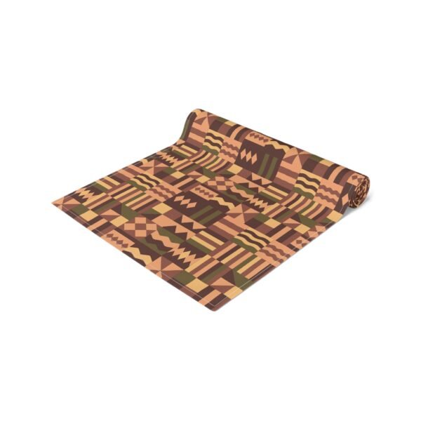 Nsoromma Akwantuo Star Traveler’s Journey Stylish Kente-Inspired Table Runner for Elegant Settings, Parties, and Gatherings - Image 13