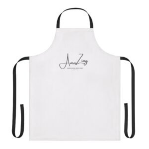 AmaZing Inspired Recipes Apron (White) – Perfect Gift for Cooking Enthusiasts, Kitchen Decor, Home Baking, BBQ Parties, Personalized Cooking Gear