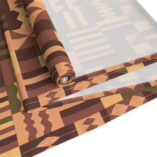 Nsoromma Akwantuo Star Traveler’s Journey Stylish Kente-Inspired Table Runner for Elegant Settings, Parties, and Gatherings - Image 14
