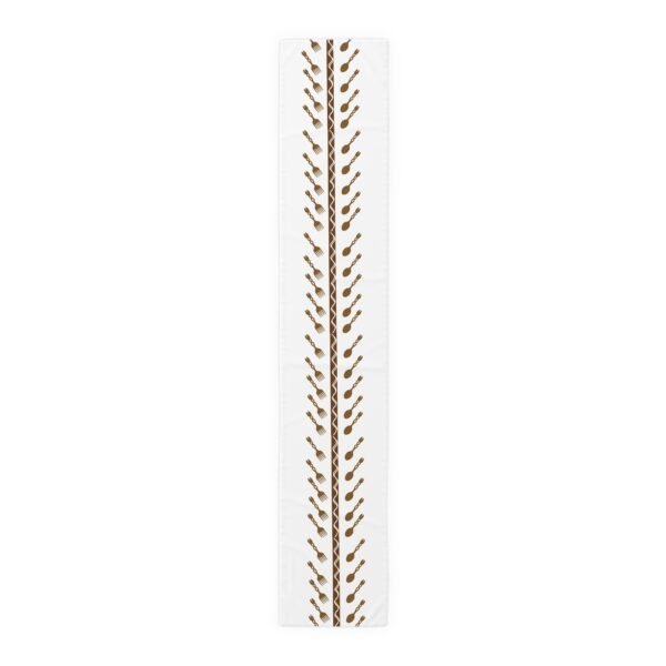 Tena Ase – “Pan-Afrikan Fam, Let’s Eat!” Table Runner | Afrocentric Dining Decor by Chef Nataki, Cultural Centerpiece, Unity Through Food and Design - Image 5